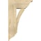 Ekena Millwork Thorton Traditional Rough Sawn Bracket w/ Offset Brace, Douglas Fir, 8"W x 18"D x 30"H BKT0806X18X30THR01RDF - alternate 3